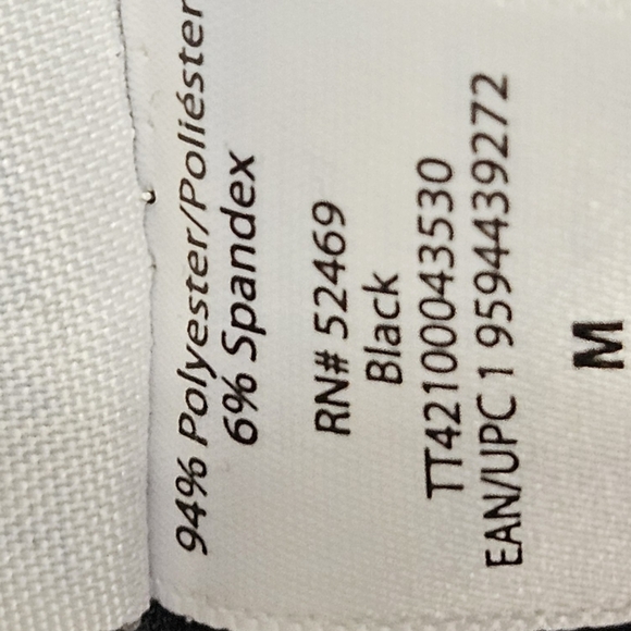 Time and True Black Leggings Size M (8-10) - Picture 11 of 12